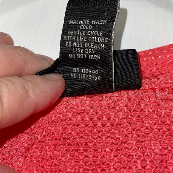 Lane Bryant Elegant Coral Ruffled Blouse - Picture 4 of 4